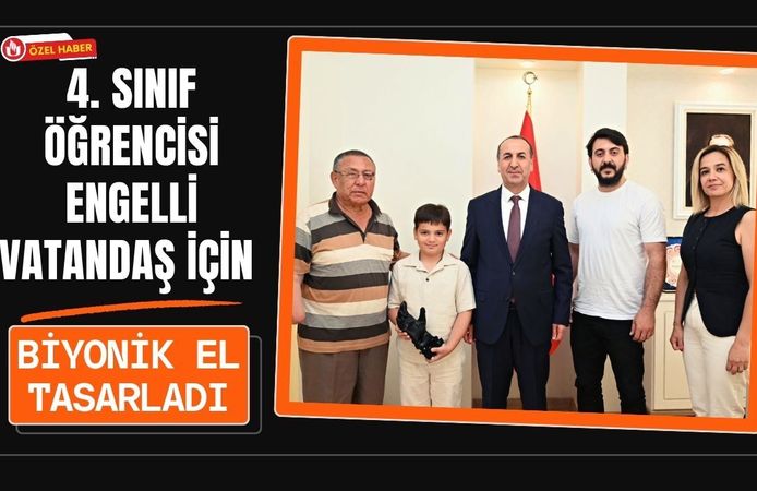 Minik Mucitten Engelli Vatandaş İçin Biyonik El