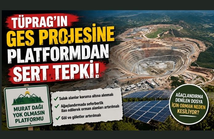 Platformdan TÜPRAG'ın GES Projesine Sert Eleştiri