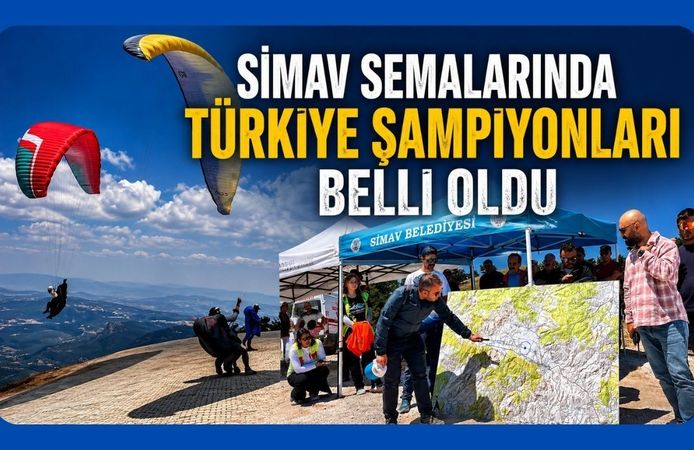 Simav Semalarında Türkiye Şampiyonları Belli Oldu