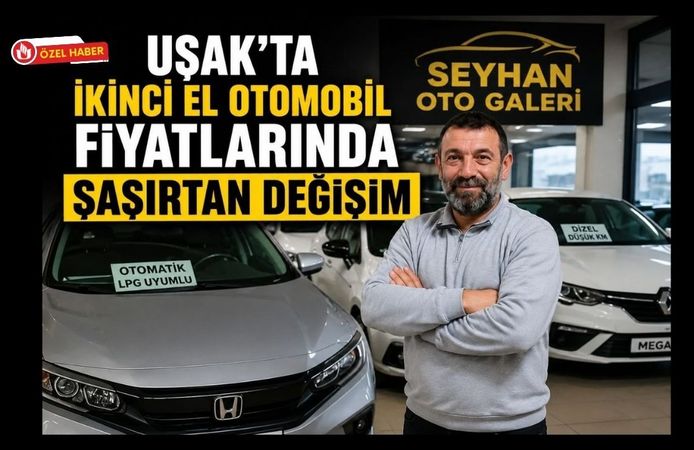 Uşak'ta İkinci El Otomobil Fiyatlarında Şaşırtan Değişim