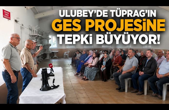 Ulubey'de TÜPRAG'ın GES Projesine Tepki Büyüyor!