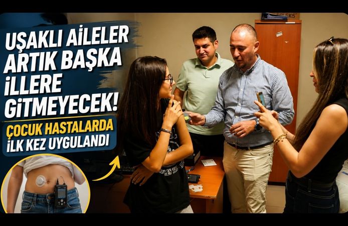 Uşaklı Aileler Artık Başka İllere Gitmeyecek! Çocuk Hastalarda İlk Kez Uygulandı