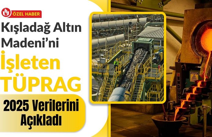 Kışladağ Altın Madeni’ni İşleten TÜPRAG 2025 Verilerini Açıkladı