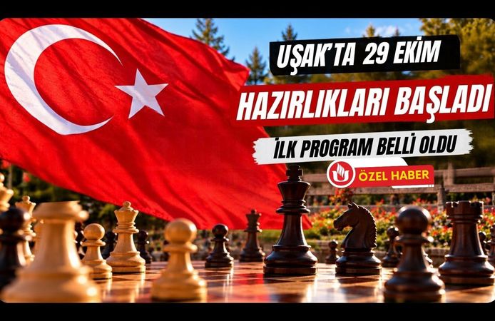 Uşak’ta 29 Ekim Hazırlıkları Başladı, İlk Program Belli Oldu
