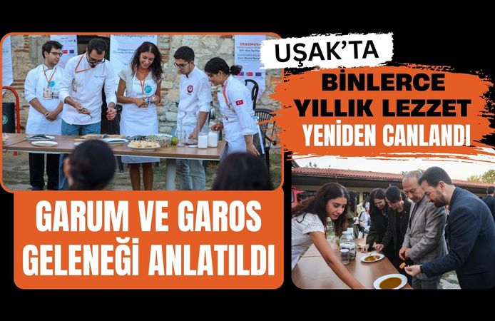 Uşak’ta Binlerce Yıllık Lezzet Yeniden Canlandı, Garum ve Garos Geleneği Anlatıldı