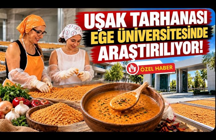 Uşak Tarhanası Ege Üniversitesinde Araştırılıyor! Eşmeli Kadınların Üretim Bilgisi Bilimle Buluştu