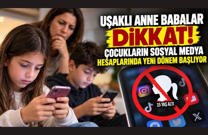 Uşaklı Anne Babalar Dikkat! Çocukların Sosyal Medya Hesaplarında Yeni Dönem Başlıyor