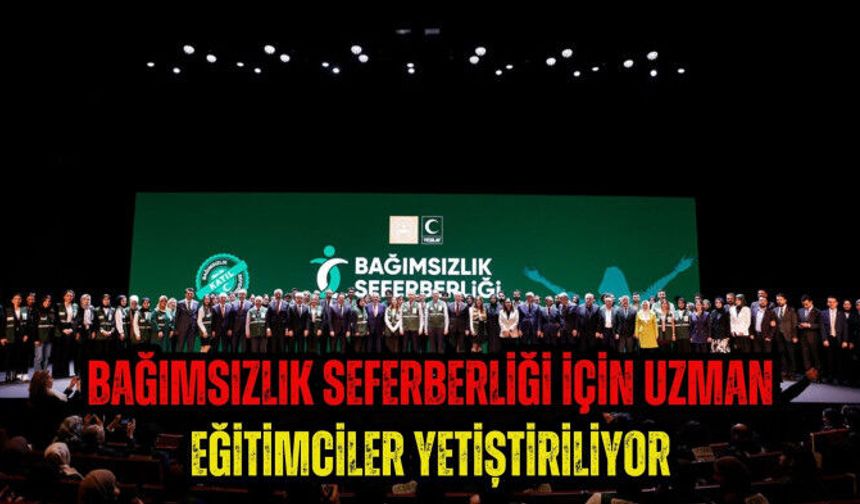 Bağımsızlık Seferberliği İçin Uzman Eğitimciler Yetiştiriliyor