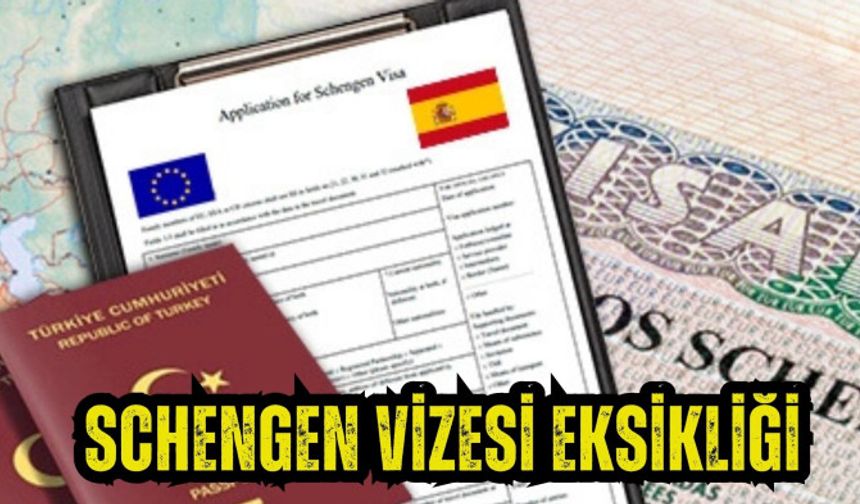 Schengen vizesi eksikliği