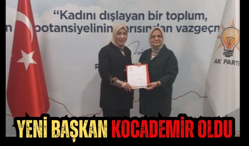 Yeni Başkan Kocademir Oldu