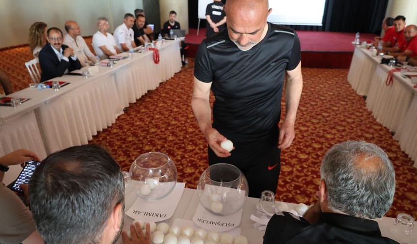 U17 Bölgesel Gelişim Ligi Final Grupları Kura Çekimi Yapıldı