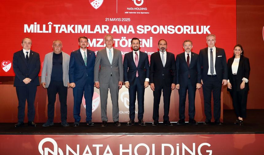 NATA Holding, Millî Takımlarımızın Ana Sponsoru Oldu