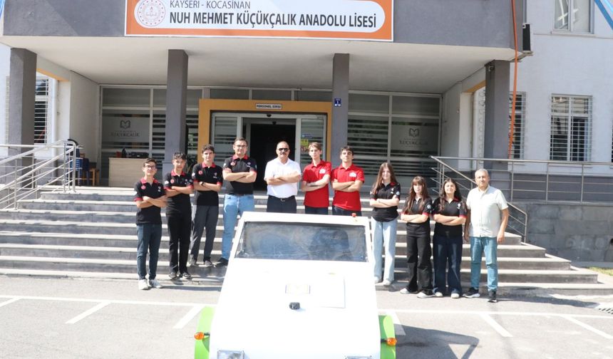 Geleceğin Mühendislerinden Elektrikli Araç