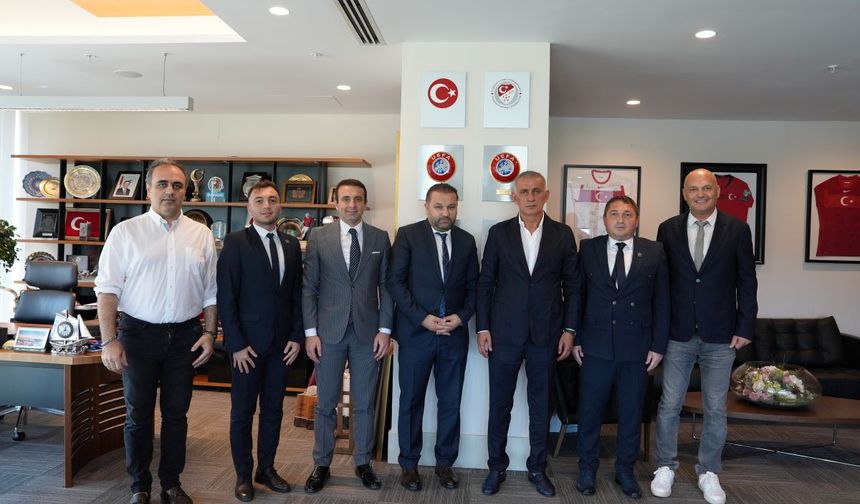 TFFHGD Genel Başkanı Minnet'ten Hacıosmanoğlu'na Ziyaret