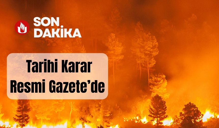 Tarihi Karar Resmi Gazete'de Yayınlandı!!