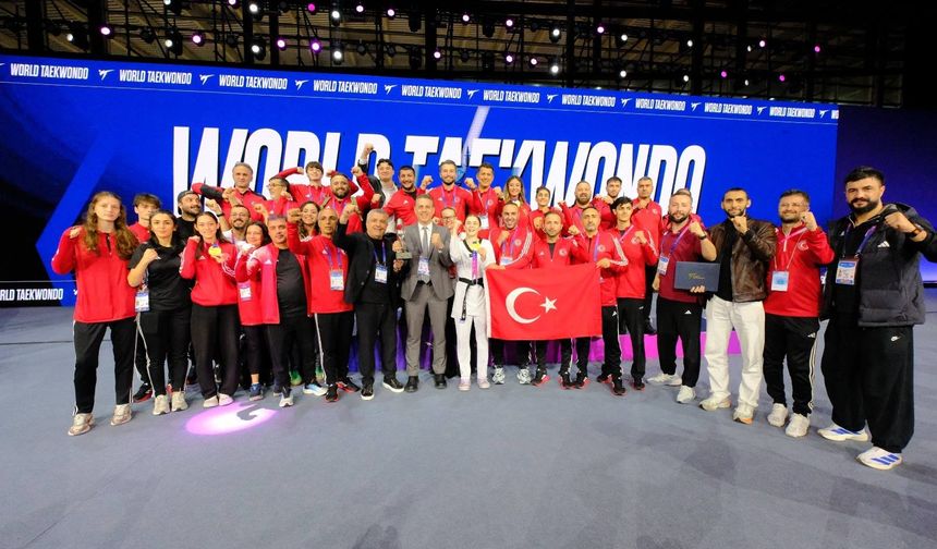 Türkiye Taekwondo Milli Takımı Zirvede!