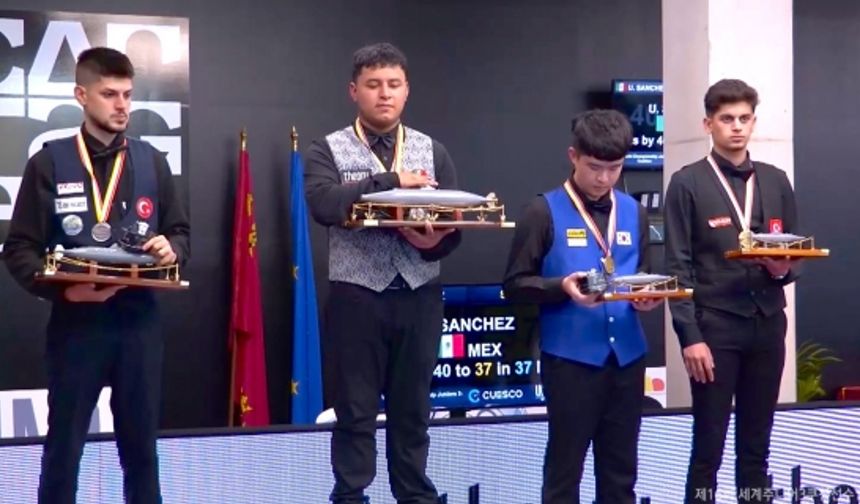 Bilardo Dünya Şampiyonası’nda Tarihi Başarı