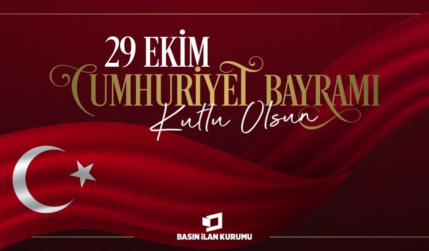 BİK'den 29 Ekim Cumhuriyet Bayramı Kutlaması