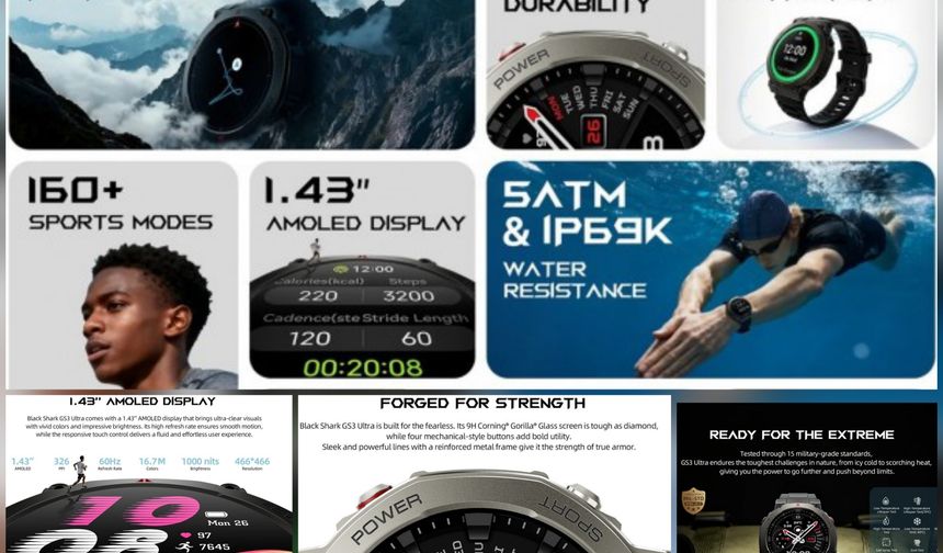 Black Shark GS3 Ultra Dayanıklı Tasarımıyla Tanıtıldı