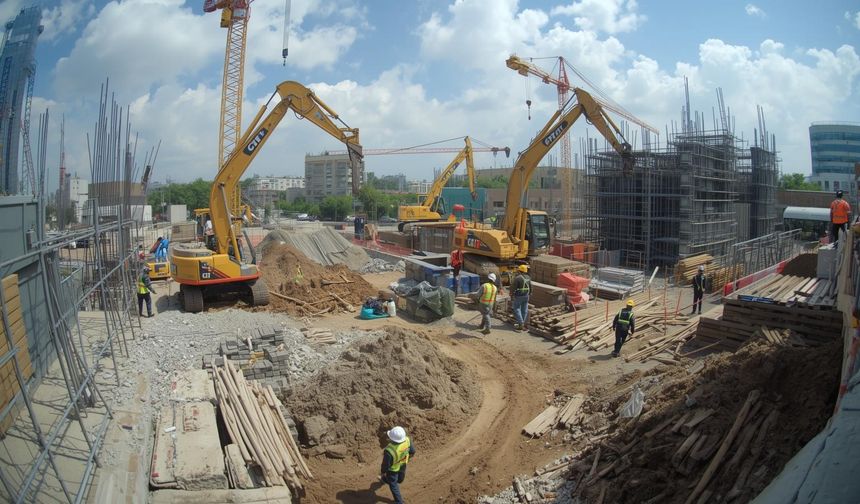 İnşaat Üretimi Eylül’de Yıllık Yüzde 29,9 Arttı