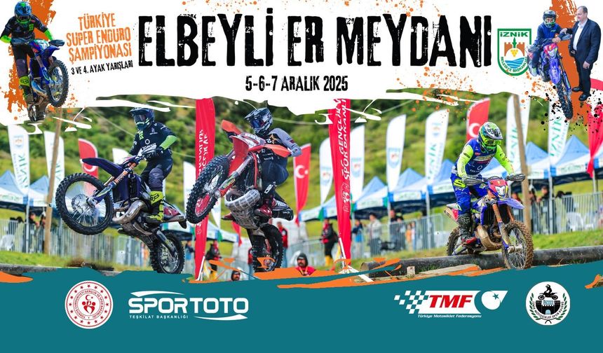 Süper Enduro Şampiyonası’nın Finali İznik’te Yapılacak