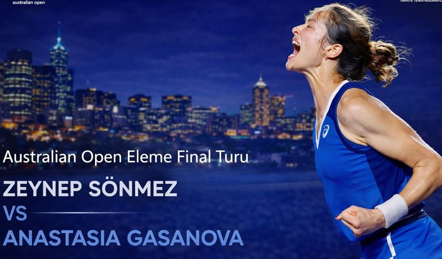 Sönmez, Australian Open’da Ana Tabloya Yükseldi