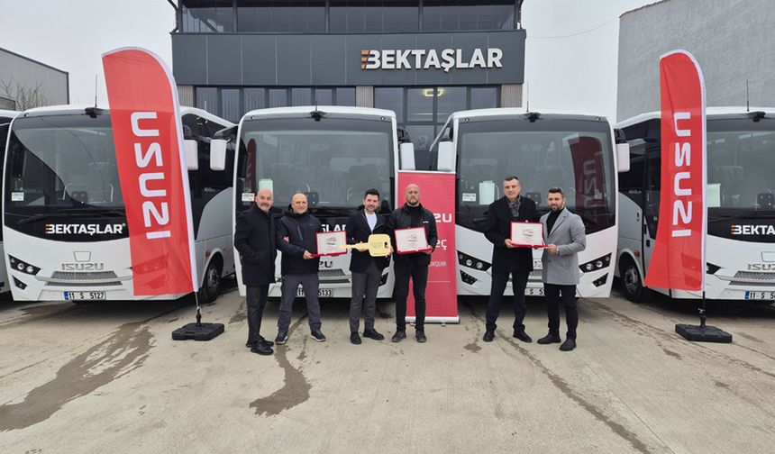 Anadolu Isuzu’dan Bektaşlar Turizm’e 20 Novo Lux