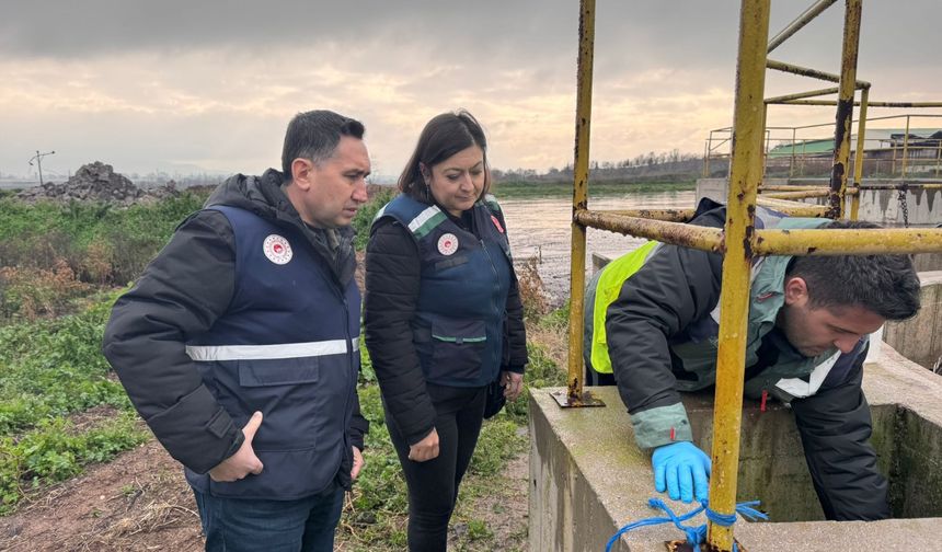 Balıkesir Gönen Çayı’nda Kirliliğe Karşı Kapsamlı Denetim