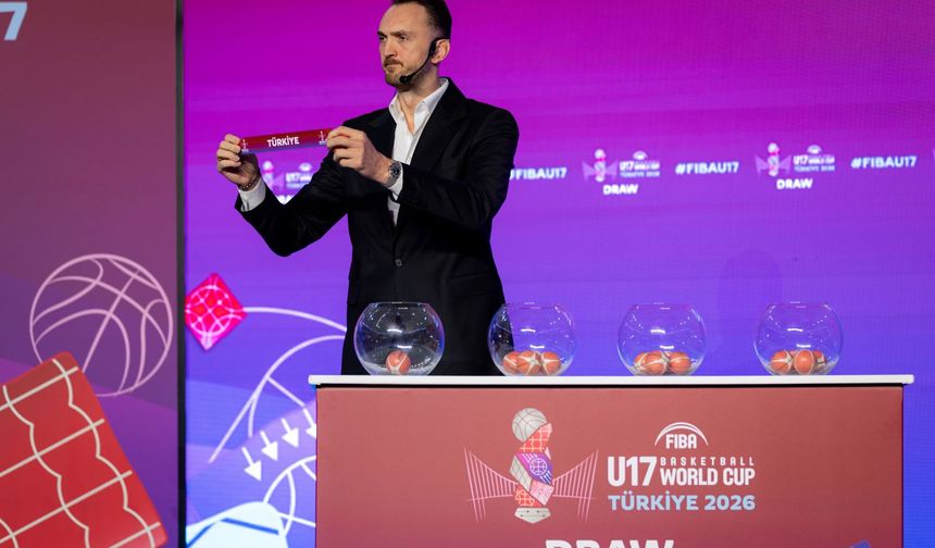 FIBA U17 Dünya Kupası 2026 Kura Çekimi İstanbul’da Yapıldı