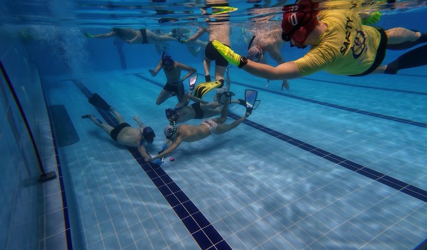 Sezonun İlk Sualtı Hokeyi Türkiye Şampiyonası Kütahya’da