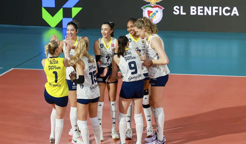 Sarı Melekler CEV Şampiyonlar Ligi’nde Liderliği Garantiledi