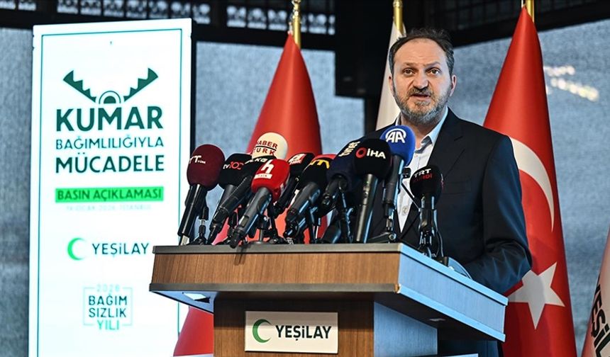 Yeşilay Başkanı Dinç: Kumar Bağımlılığı Hızla Yayılıyor