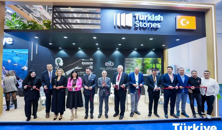 Türk Doğal Taşı Çin’de Şov Yaptı: 61 Firma Sahada