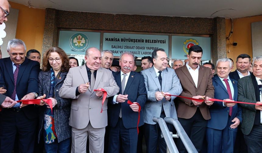 Salihli’de Tarıma Bilimsel Destek, Yeni Laboratuvar Açıldı