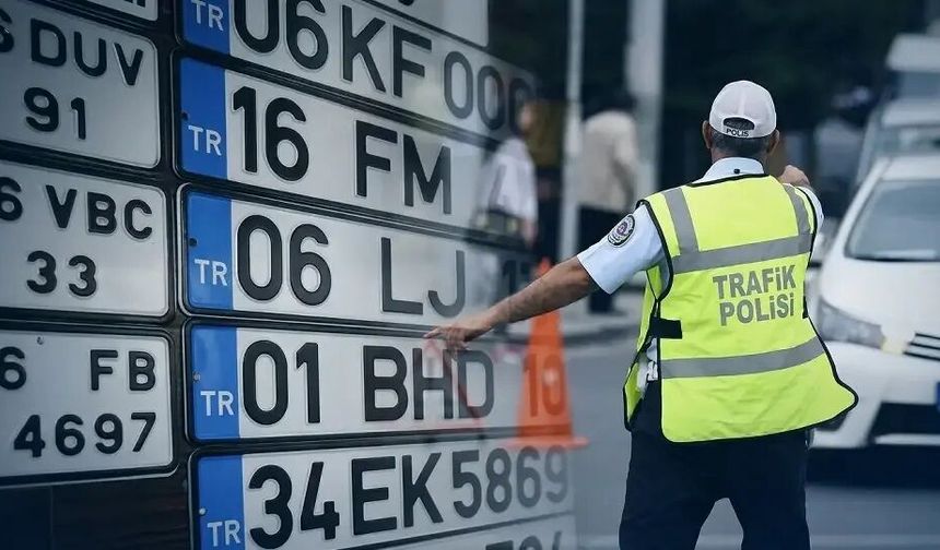 Emniyetten APP Plaka Açıklaması