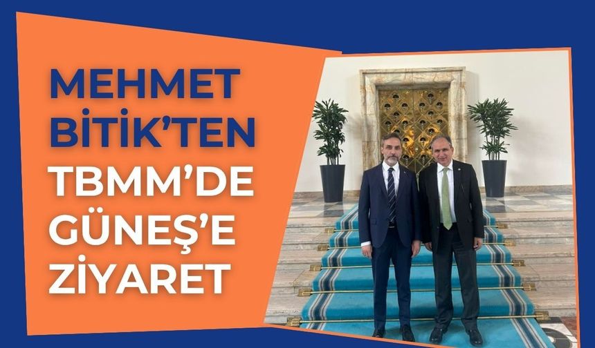 Mehmet Bitik’ten TBMM’de Güneş’e Ziyaret