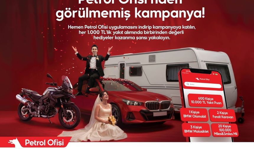 Petrol Ofisi’nden 1.000 TL Yakıta Büyük Çekiliş
