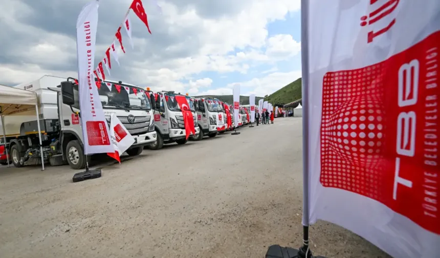 TBB’den 94 Belediyeye 95 Yeni Hizmet Aracı Desteği