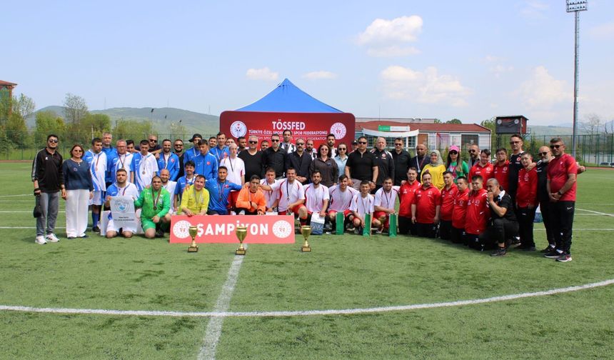 Bartın’da Özel Sporcuların Şampiyonluk Heyecanı Yaşandı