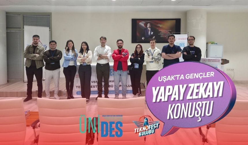 Uşak’ta Gençler Yapay Zekayı Konuştu: Teknoloji Seminerine Yoğun İlgi