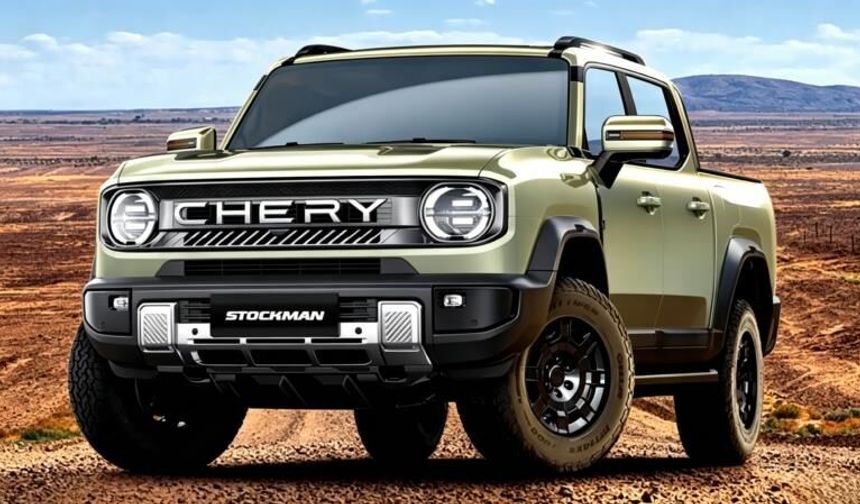 Chery'den 282 Beygirlik Dizel Hibrit Pickup: 170 Kilometre Elektrikli Menzil Sunuyor
