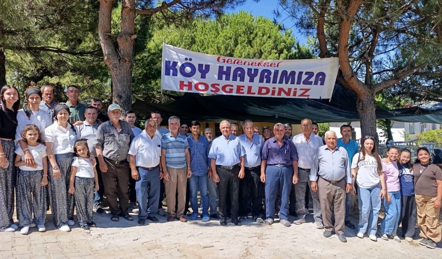 GÖRDES DUTLUCA MAHALLESİ KÖY HAYRINA BİNLERCE VATANDAŞ KATILDI