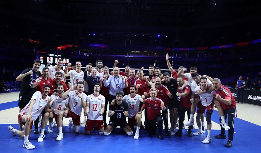 Filenin Efeleri Tarih Yazdı! İlk Kez VNL'de Çeyrek Finale Yükseldi