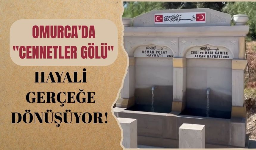 Omurca'da "Cennetler Gölü" Hayali Gerçeğe Dönüşüyor! Güneş Enerjili Sistem Devreye Alındı
