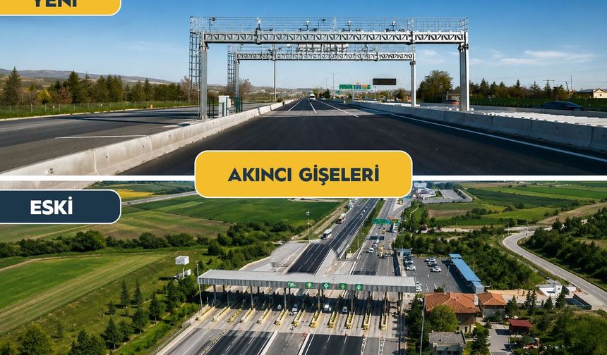Otoyollarda Gişeler Bir Bir Kalkıyor: 8 Nokta Daha Yıl Sonuna Kadar Değişecek
