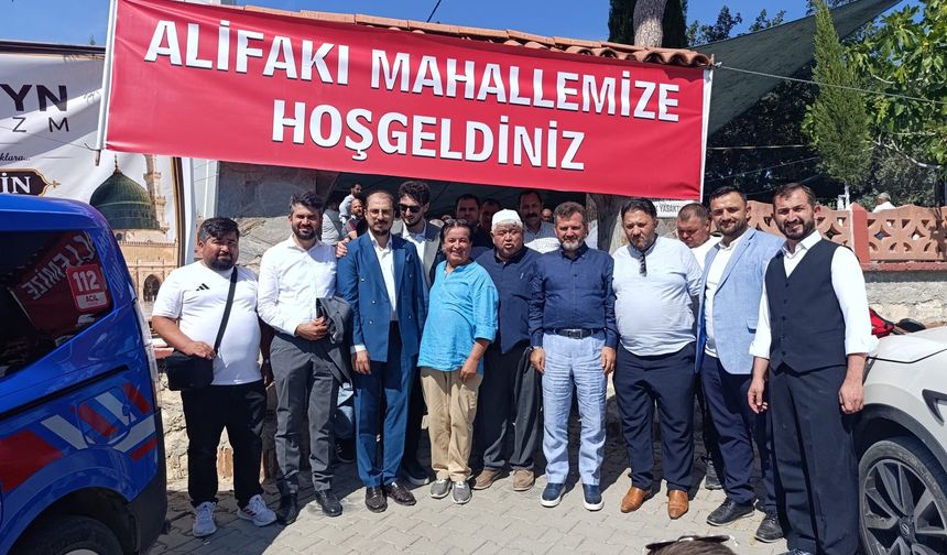 Kırkağaç Ali Fakı’da Binlerce Kişi Aynı Sofrada Buluştu