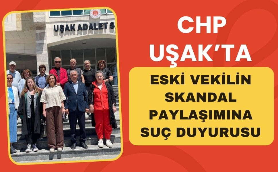 Eski Vekilin Skandal Paylaşımına Suç Duyurusu