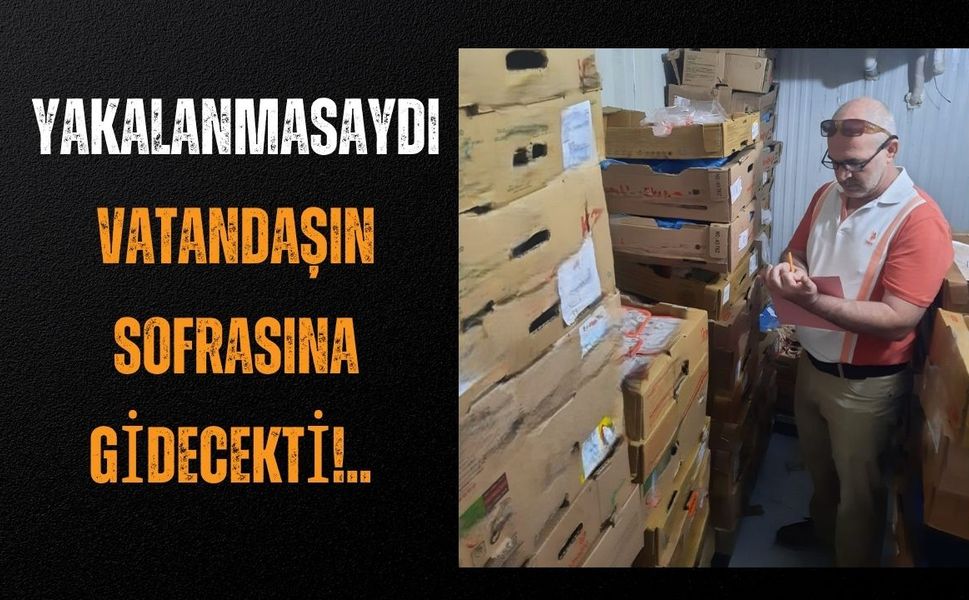 Yakalanmasaydı Vatandaşın Sofrasına Gidecekti!
