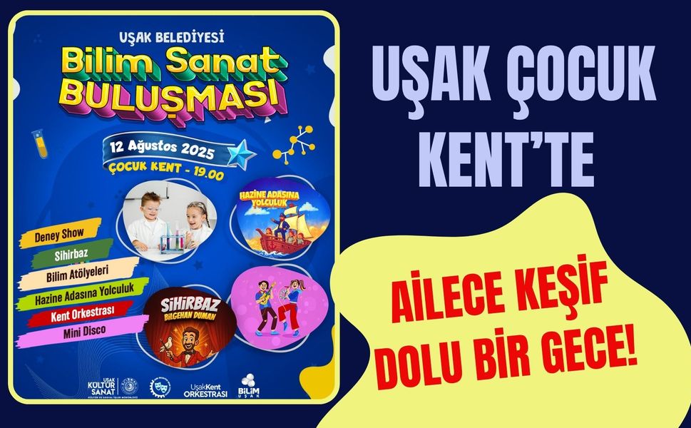 Uşak Çocuk Kent’te Ailece Keşif Dolu Bir Gece!