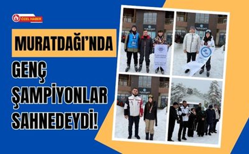 Muratdağı’nda Genç Şampiyonlar Sahnedeydi!